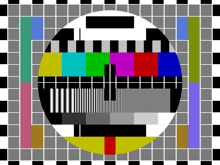 Philips PM5544 test card